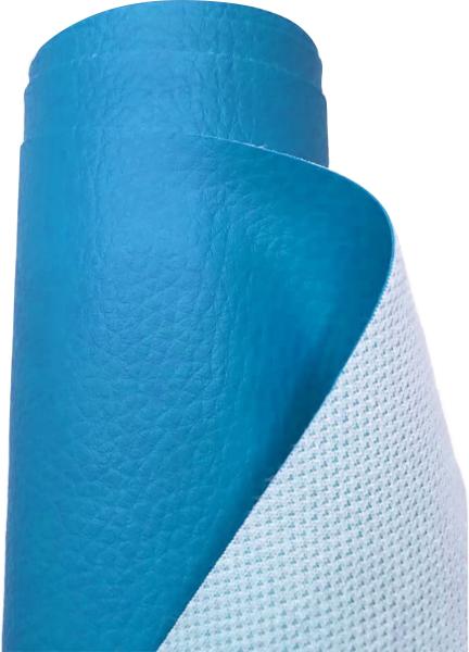 Leder Kunstleder Sofa Sessel Lenkrad Leder (METERWARE) - (Türkis Blau) -